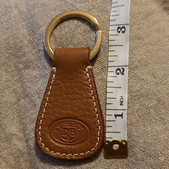 Dooney & Bourke Pebbled Leather Key Ring - Picture 5 of 5